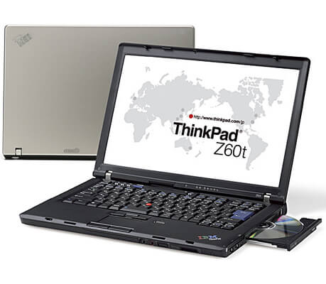 Чистка от пыли и замена термопасты ноутбука Lenovo ThinkPad Z60t